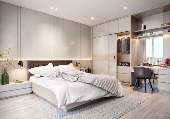 Thiết kế phòng ngủ đẹp sang trọng với chi phí thấp