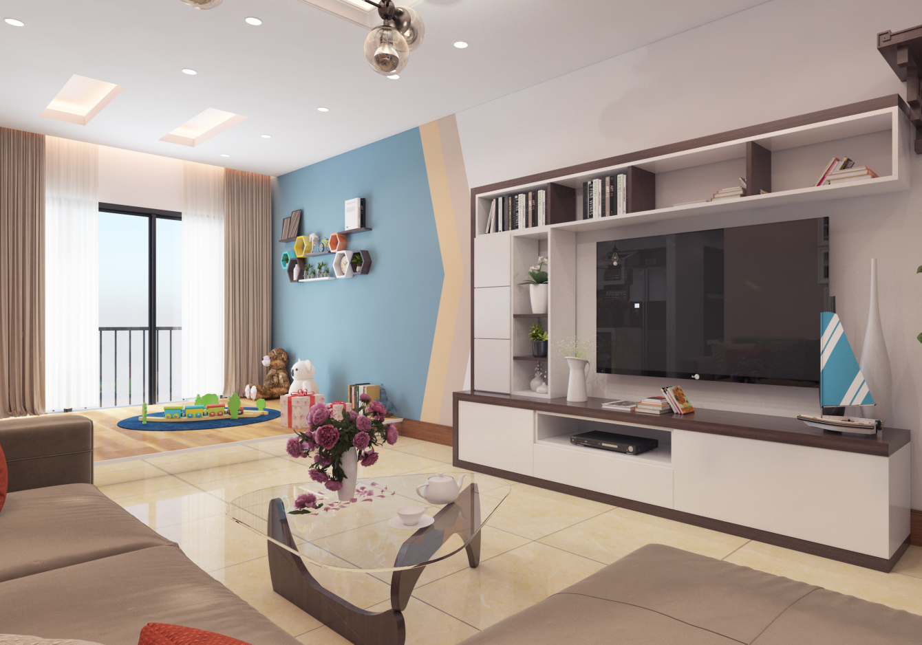Phong cách thiết kế nội thất chung cư tại Hà Nội sang trọng - đẳng cấp