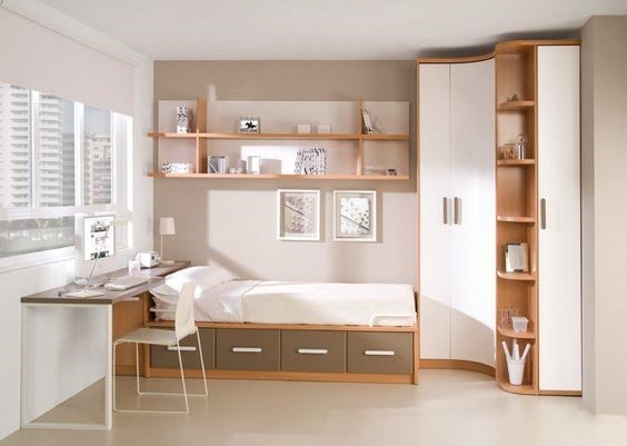 Thiết kế phòng ngủ nhỏ với không gian đẹp