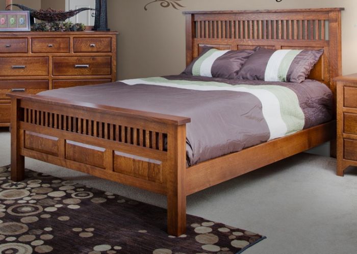 Mẫu giường ngủ đơn từ gỗ hương 