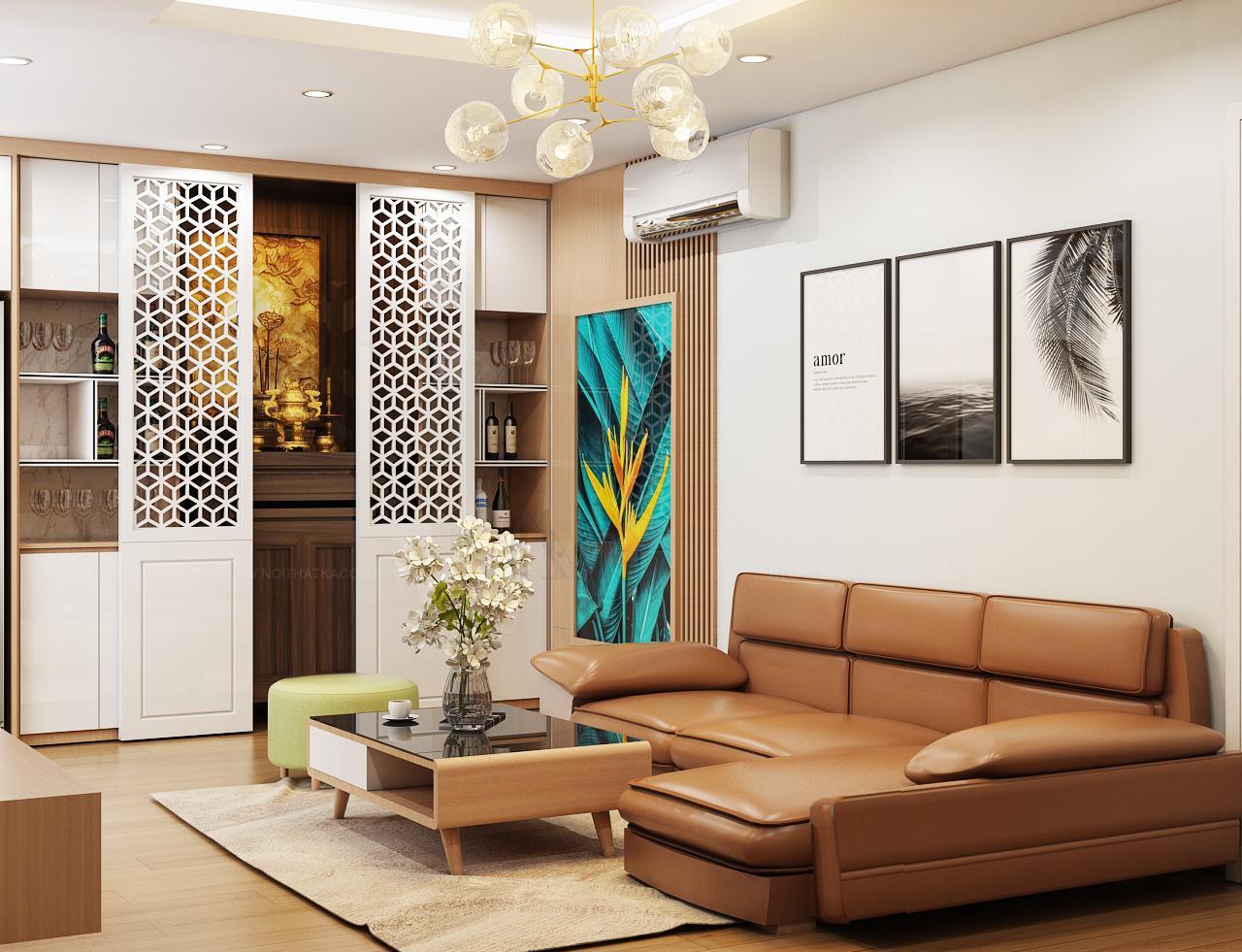 Tham khảo các mẫu thiết kế nội thất chung cư tại Triệu Gia để có thêm ý tưởng cho căn hộ của mình