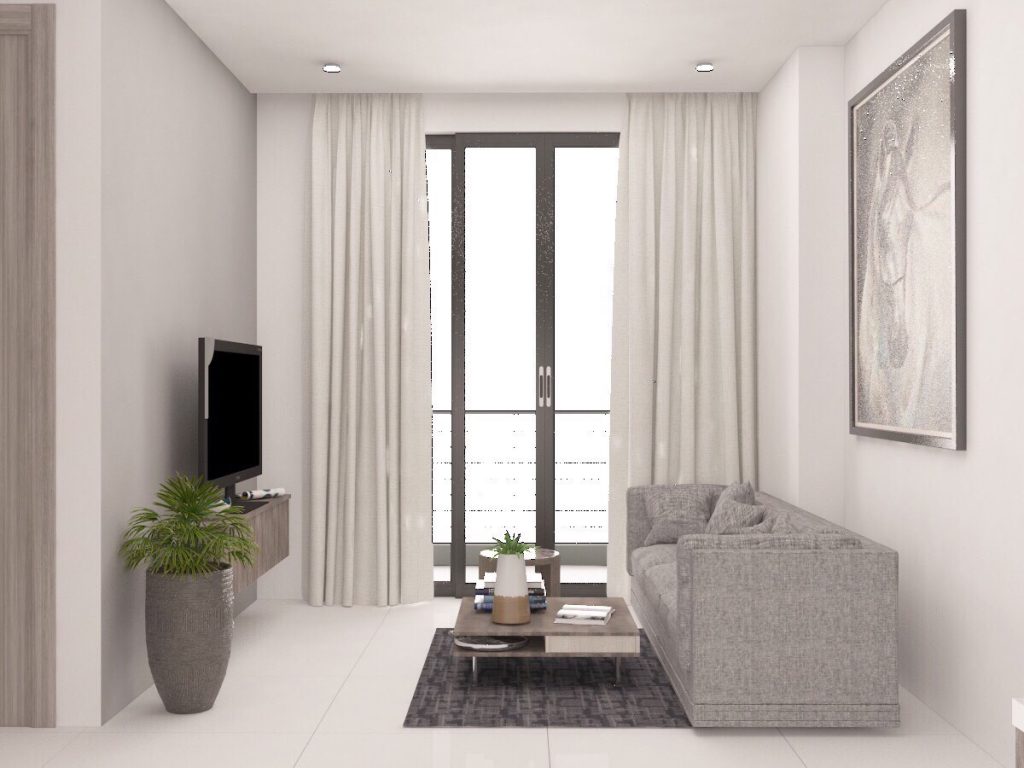 Thiết kế nội thất nhà chung cư 45m2 với những gợi ý tiết kiệm diện tích hiệu quả