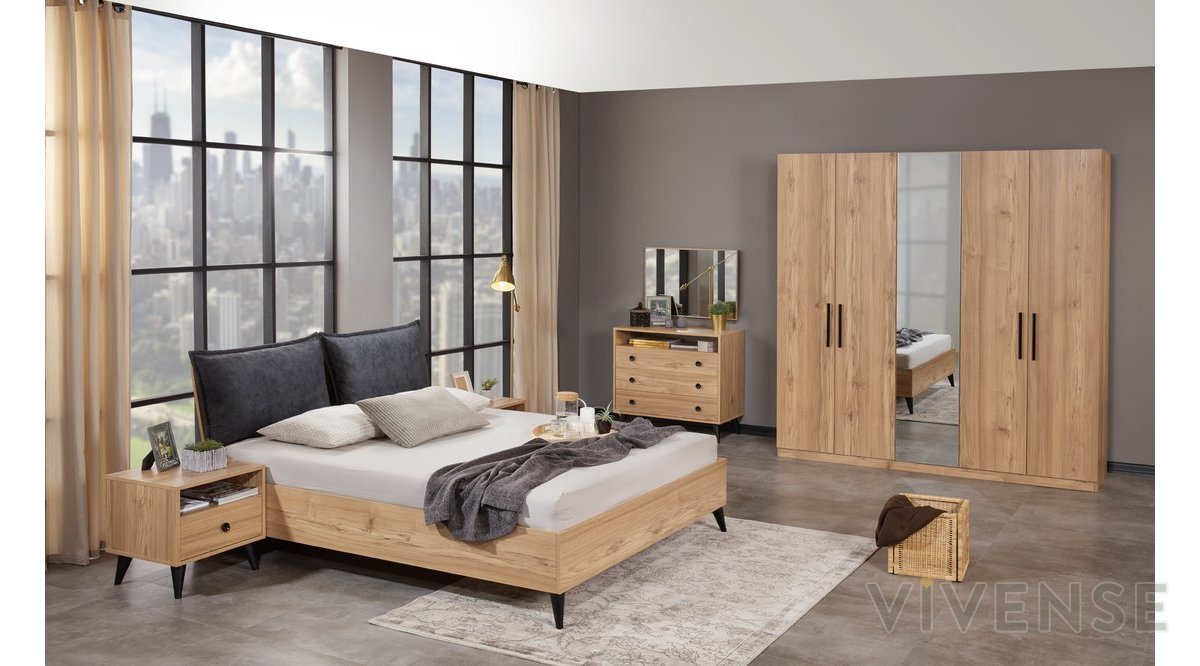 Gợi ý tủ áo hai buồng bằng gỗ tự nhiên cho phòng ngủ nhà bạn
