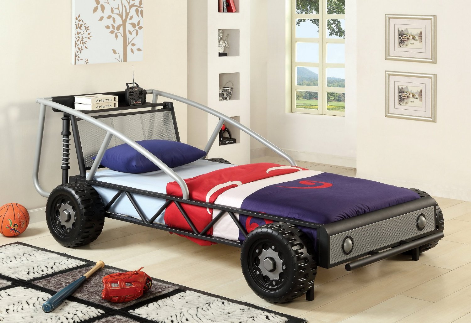 Bật mí những kiểu giường ngủ xe hơi ấn tượng bậc nhất cho bé mà bạn cần biết