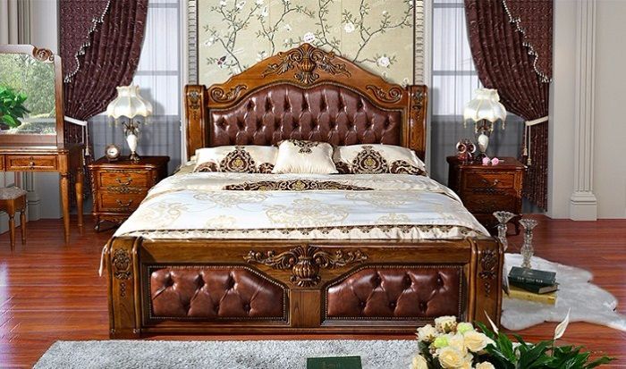Giường ngủ tân cổ điển mang đến vẻ đẹp cao cấp, sang trọng 