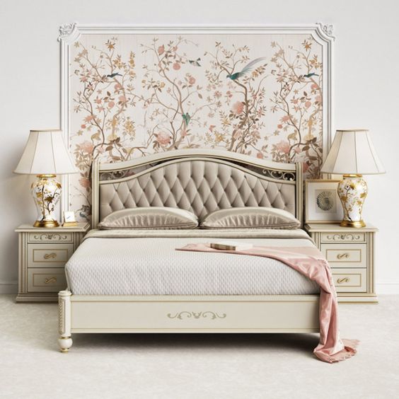 Bộ giường ngủ tân cổ điển - khẳng định phong cách