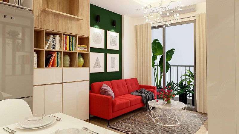 5 mẫu nội thất phòng khách chung cư đẹp lịm tim cho từng tuổi mệnh