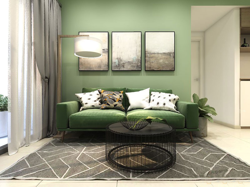 Những ý tưởng thiết kế nội thất chung cư đẹp độc đáo nhờ màu sắc chủ đạo