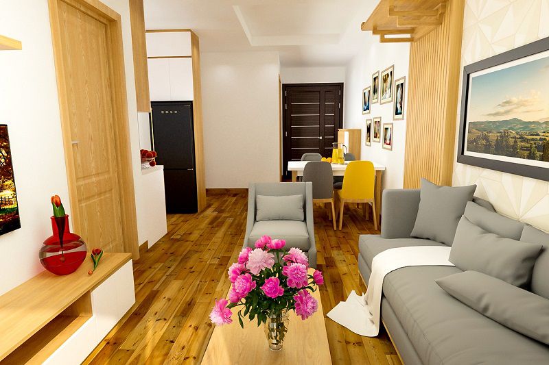 5 mẫu nội thất phòng khách chung cư đẹp theo phong cách hiện đại