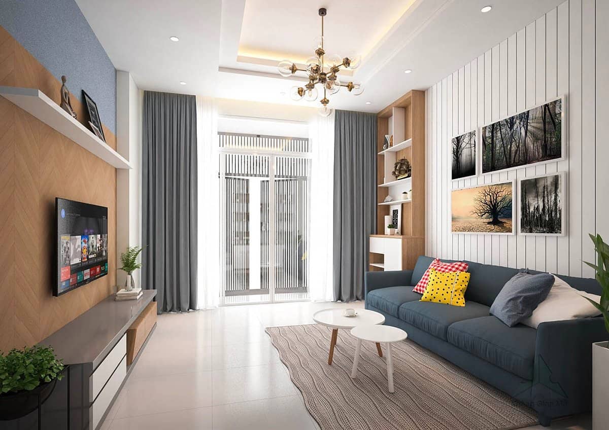 7 tông màu đẹp nhất cho thiết kế nội thất căn hộ hiện đại