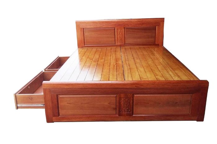 Chất liệu hoàn hảo để làm giường ngủ là gỗ tự nhiên