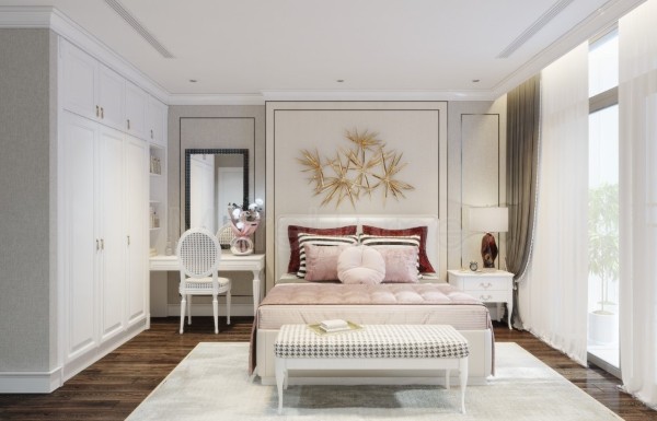 Tư vấn thiết kế nội thất chung cư Nha Trang phong cách tân cổ điển