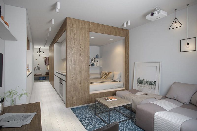 Bật mí: Những thiết kế nội thất chung cư nhỏ 40m2 tiện lợi sang trọng
