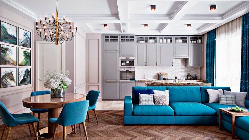 Tiết lộ: Bí quyết vàng để thiết kế nội thất phòng khách và bếp chuẩn đẹp