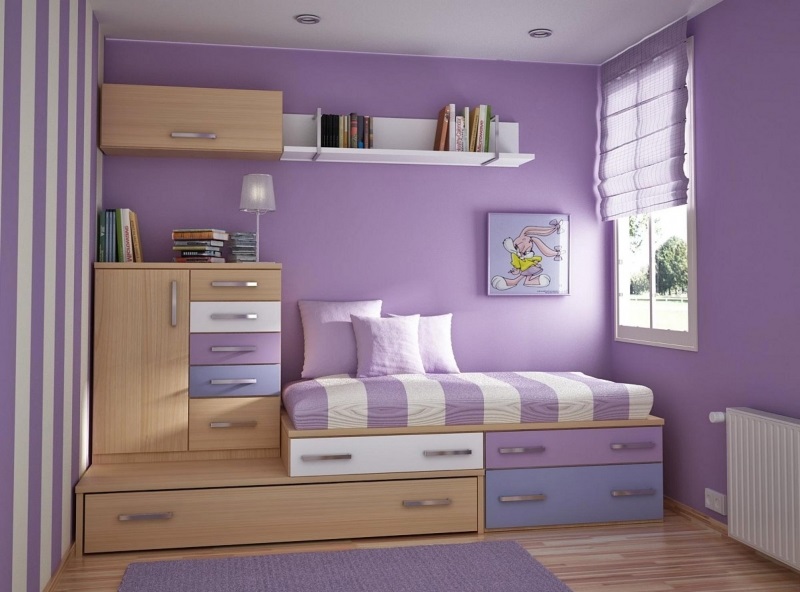 Thiết kế phòng ngủ nhỏ với nội thất thông minh