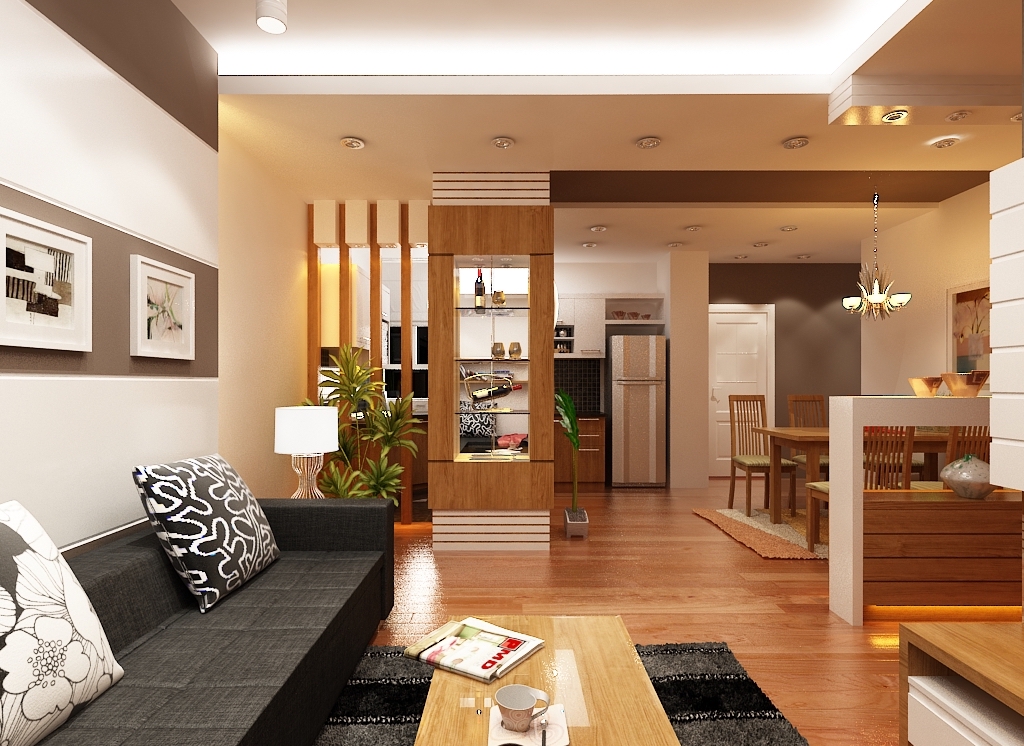 Thiết kế nội thất chung cư 67m2 chất lượng tuyệt vời nhất chỉ có tại Triệu Gia