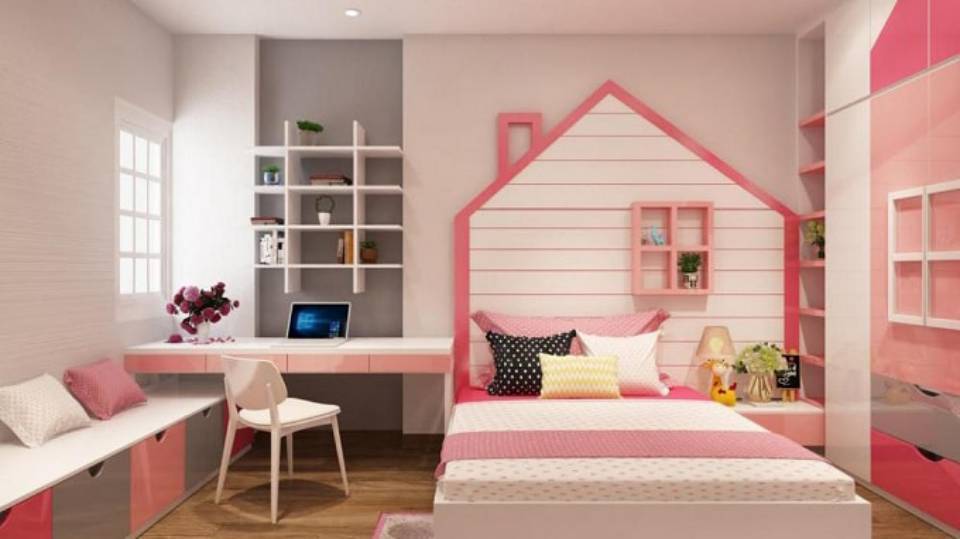 Chuyên thiết kế nội thất phòng ngủ cho trẻ em giá rẻ chất lượng tại Triệu Gia
