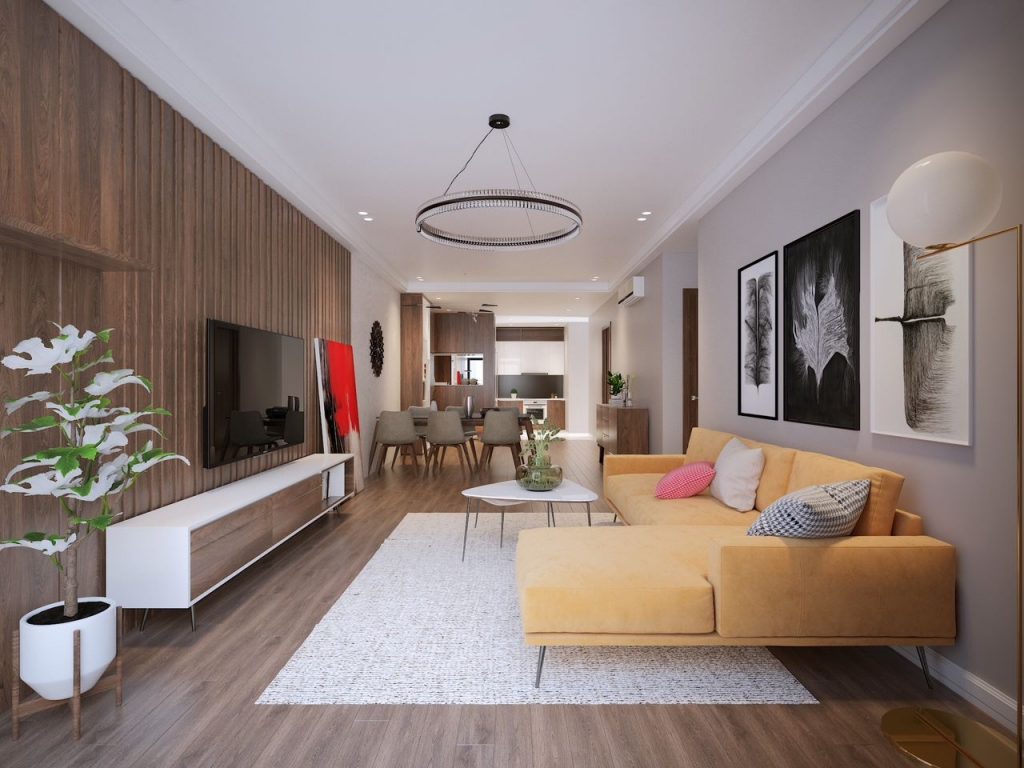 Thiết kế nội thất chung cư mới với những ý tưởng ấn tượng của Triệu Gia