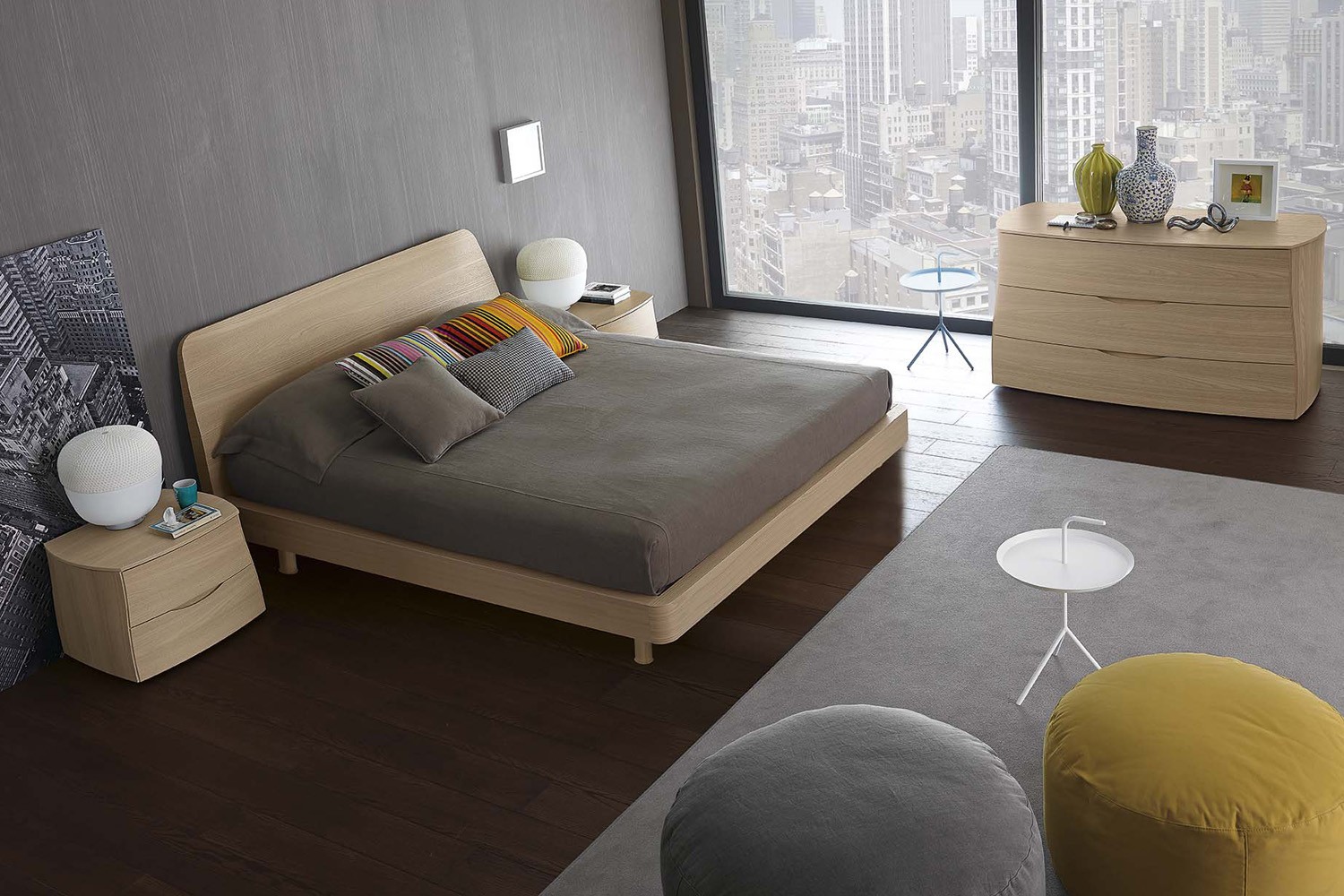Thiết kế nội thất chung cư 2 phòng ngủ hiện đại, sang trọng