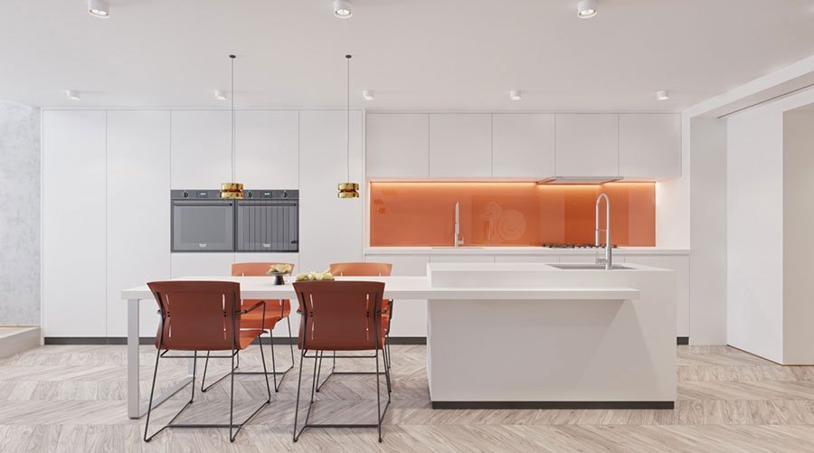 Bỏng mắt với 5 cách thiết kế nội thất chung cư Gardenia ở phòng bếp