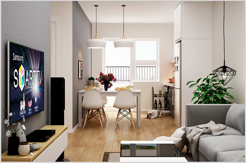 Tiết lộ bí quyết thiết kế nội thất chung cư nhỏ theo phong cách đơn giản