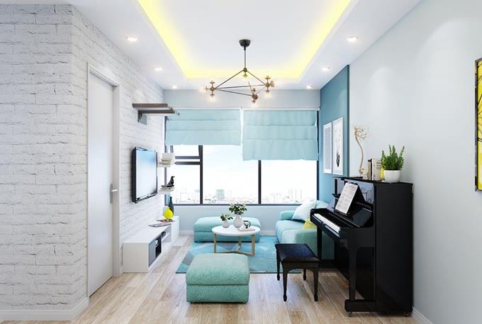 5+ mẫu thiết kế nội thất chung cư 70m2 đẹp không góc chết