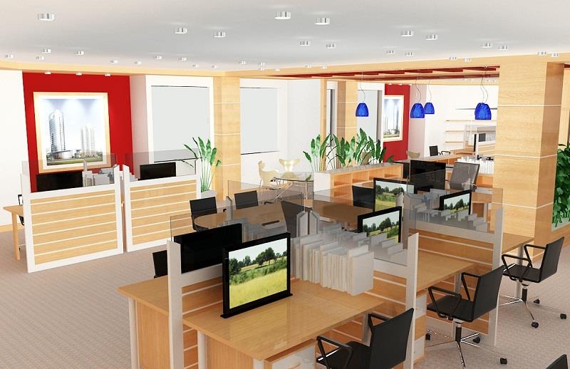 Báo giá thiết kế nội thất văn phòng trọn gói tại Triệu Gia