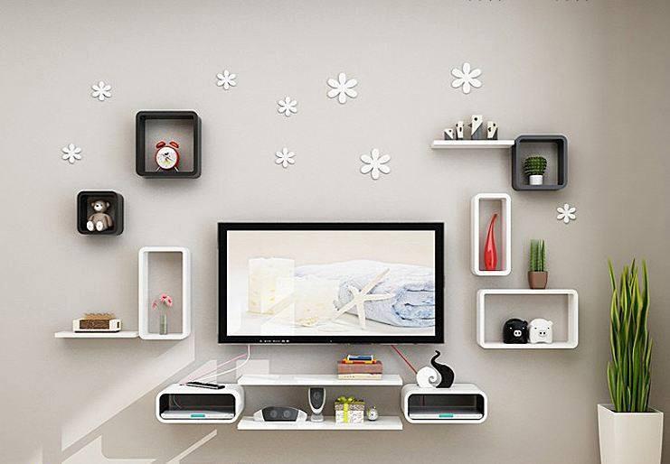 Cách tô điểm căn nhà bằng kệ trang trí treo tường - Triệu Gia