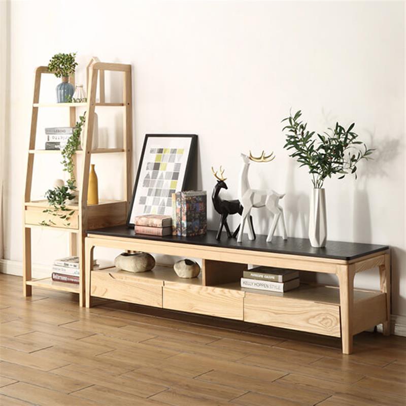 Chọn kệ tivi giá rẻ từ gỗ thông do Triệu Gia sản xuất