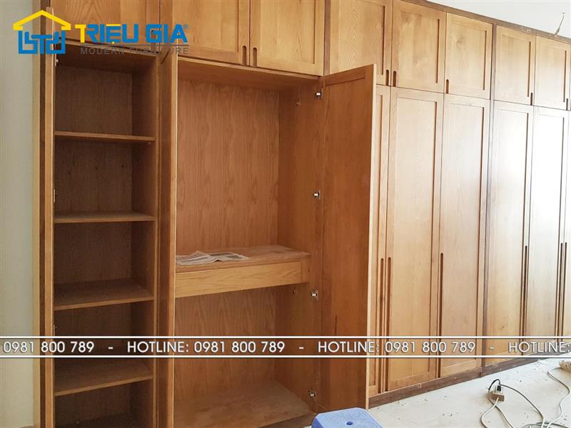 Chọn mua tủ gỗ sồi chất lượng - Nội Thất Triệu Gia