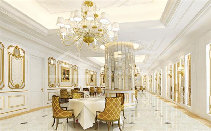 Đã mắt với thiết kế nội thất biệt thự sang trọng kiểu Pháp 