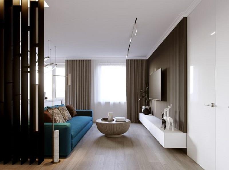 Gợi ý mẫu thiết kế nội thất nhà chung cư 75m2 đẹp hút hồn