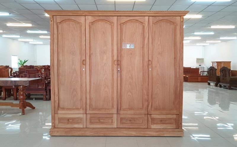 Kinh nghiệm chọn mua tủ áo gỗ căm xe đúng chuẩn