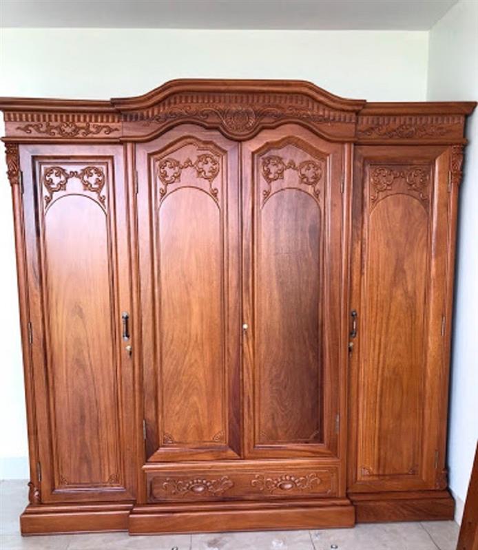 Kinh nghiệm chọn tủ áo gỗ gụ từ chuyên gia nội thất