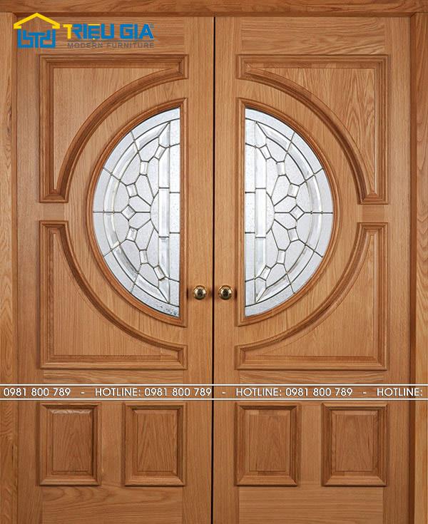 Lựa chọn cửa gỗ 2 cánh - Nội Thất Triệu Gia