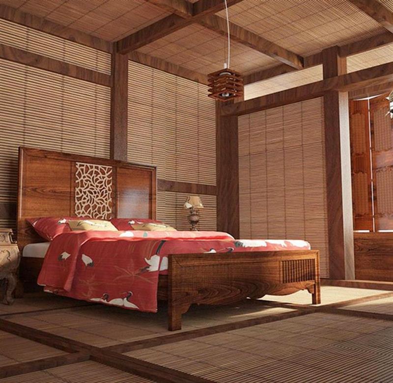 Lựa chọn giường ngủ kiểu Nhật đẹp hút mắt 