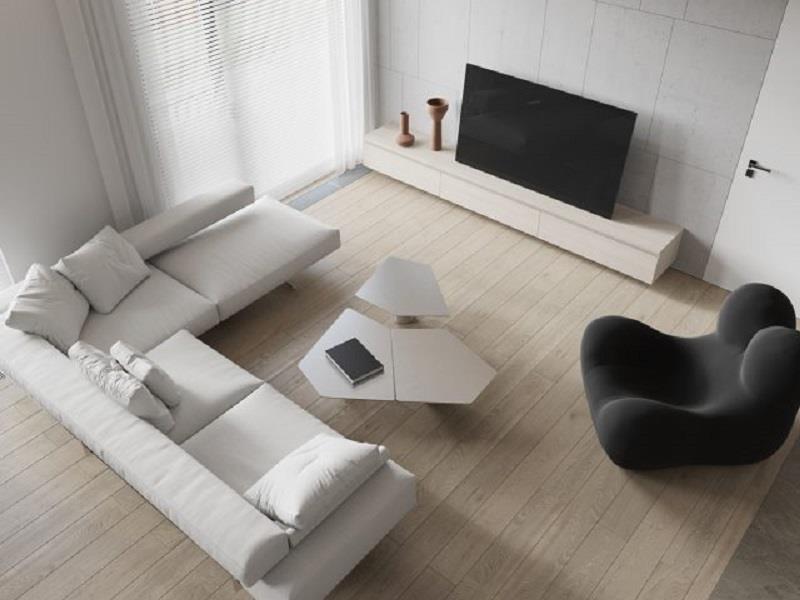 Mát nhãn với mẫu thiết kế nội thất nhà chung cư 90m2 siêu đẹp, siêu tiện ích