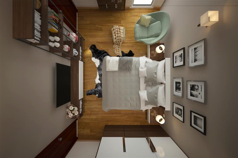 Mua giường ngủ nhỏ phù hợp cho chung cư mini