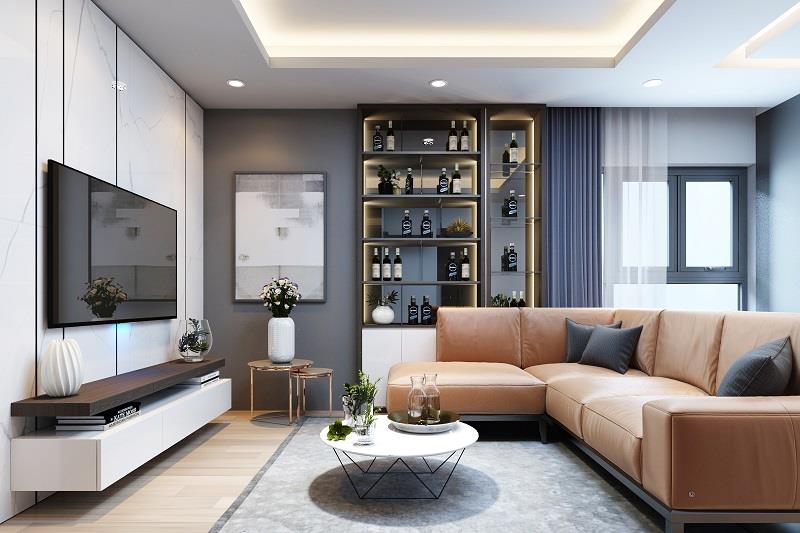 Nhận thiết kế nội thất chung cư Green Bay theo yêu cầu uy tín và chất lượng