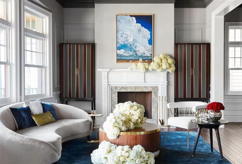 Những gợi ý hay trong thiết kế nội thất phòng khách sang trọng