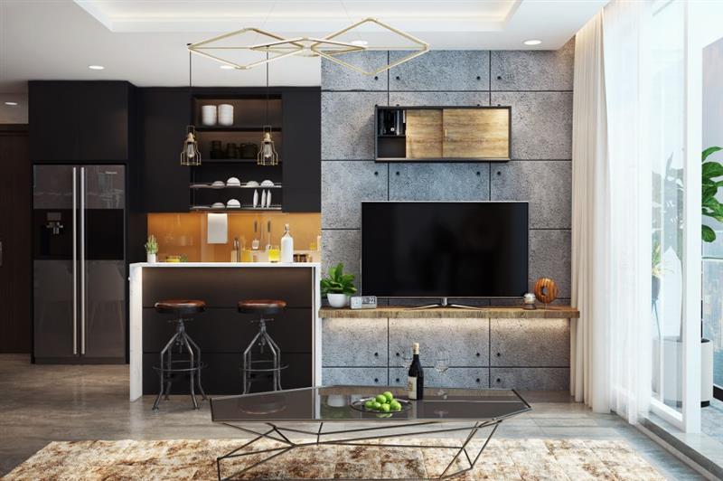 Những thiết kế nội thất nhà bếp chung cư xinh xắn cho gia đình nhỏ