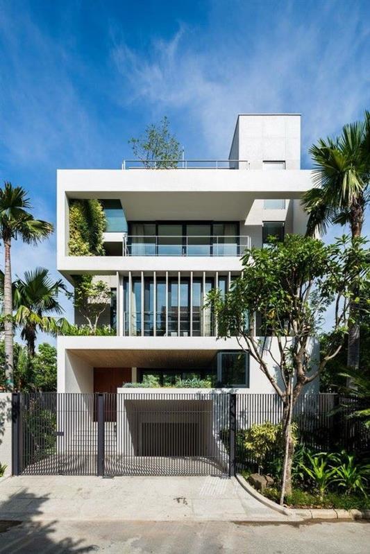 Sự hấp dẫn trong thiết kế biệt thự hiện đại đẹp - Triệu Gia