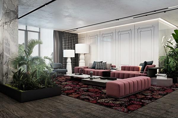 Tham khảo cách phối màu để thiết kế nội thất cho chung cư hiện đại