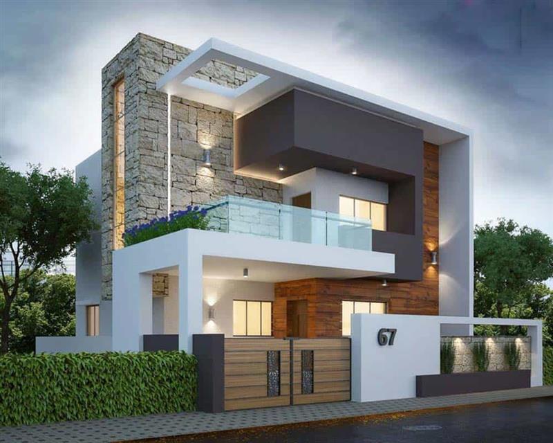 Thiết kế nhà 2 tầng 7x11m giá rẻ từ Triệu Gia