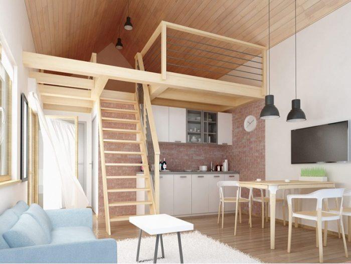 Thiết kế nhà có gác lửng - bí kíp kinh doanh homestay