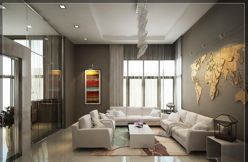 Thiết kế nội thất biệt thự đơn lập giá rẻ, đồ nội thất chất lượng