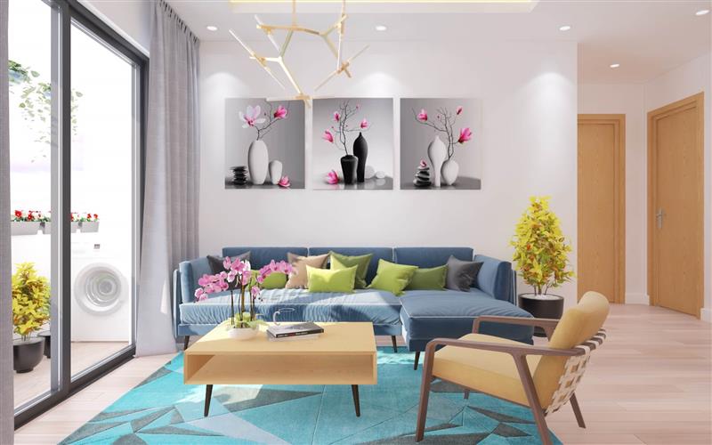 Bí quyết trang trí nội thất chung cư 55m2 tuyệt đẹp