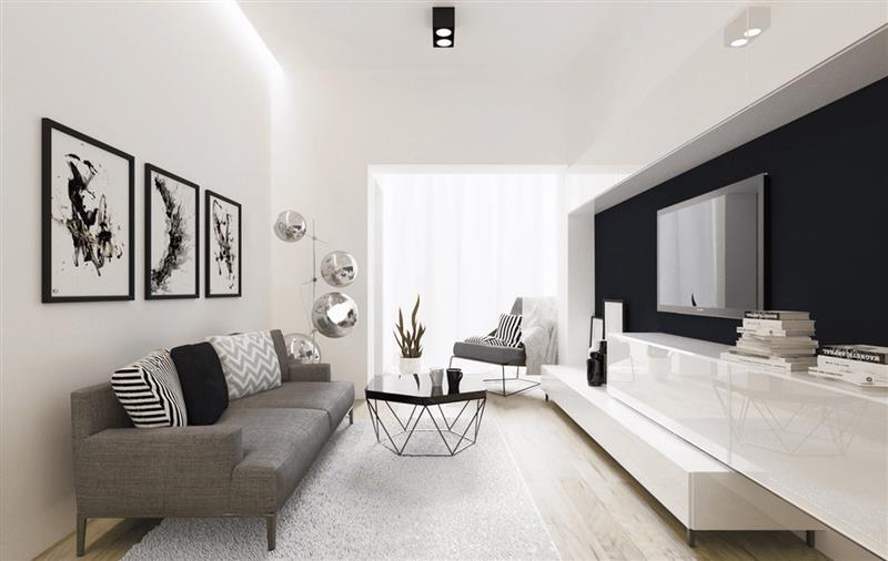 Thiết kế nội thất chung cư hiện đại phong cách châu Âu