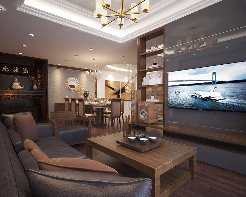 Thiết kế nội thất chung cư Vinhome Central Park đẹp “không góc chết”