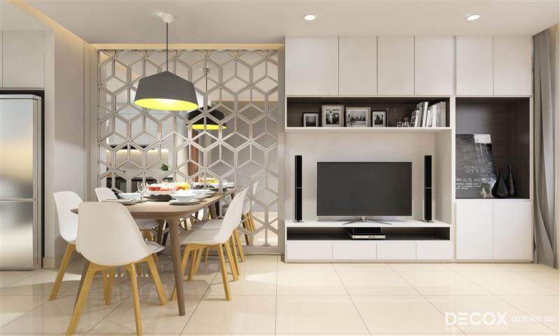 Thiết kế nội thất nhà chung cư 45m2 với những gợi ý tiết kiệm diện tích hiệu quả